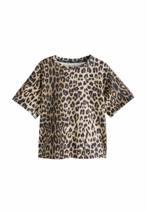 REGULAR FIT - CREW  - Printtipaita - leopard