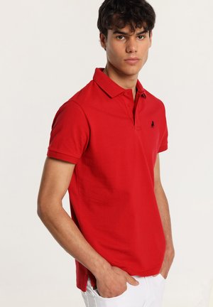 FILIPO-CLASSIC KURZARM - Polo - rot