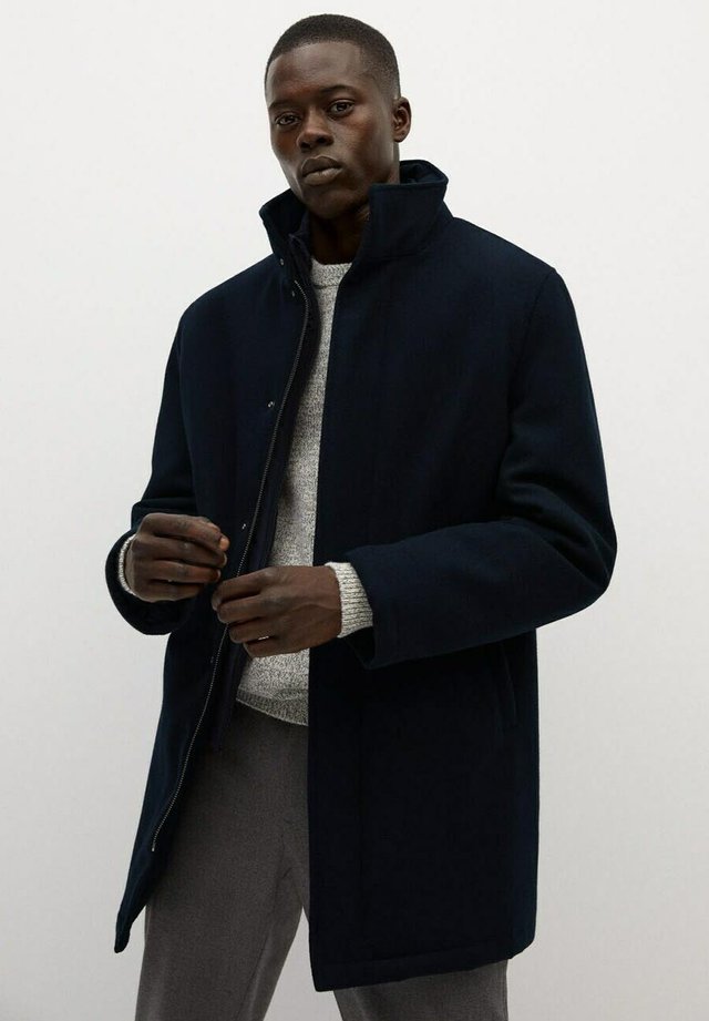 NOBIX - Trenchcoat - dunkles marineblau