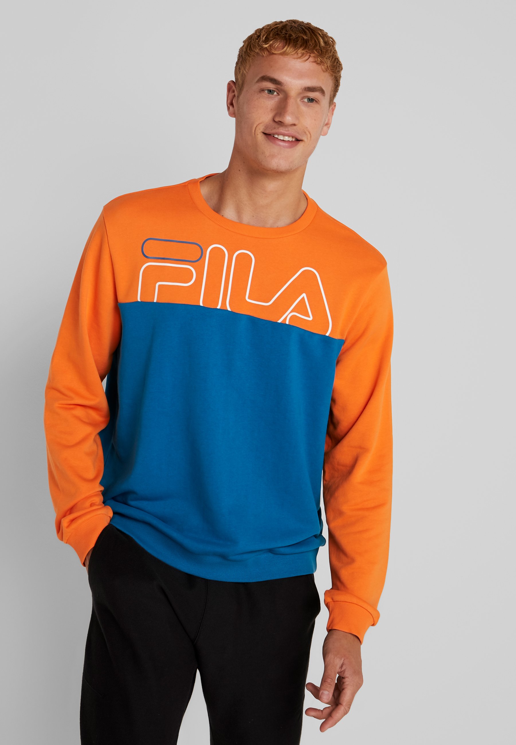 fila orange sweatshirt