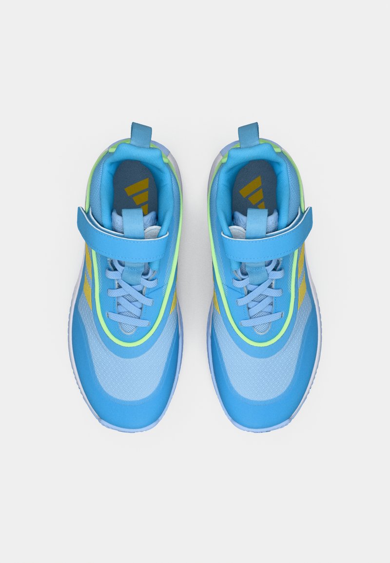 adidas Performance OWNTHEGAME 3.0 UNISEX - Basketball shoes - baby blue/blue  - Zalando.co.uk