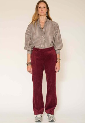 POGO - Pantalon classique - framboise