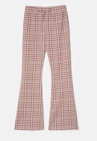 LENNY CHECKERED - Pantalon classique - brown