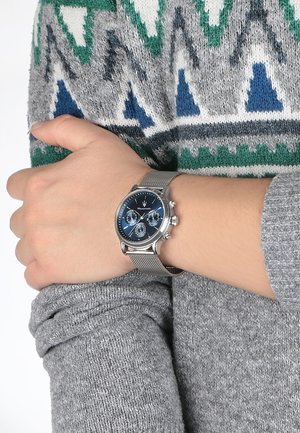 Maserati, EPOCA KOLLEKTION - Chronograph watch - silber, blau
