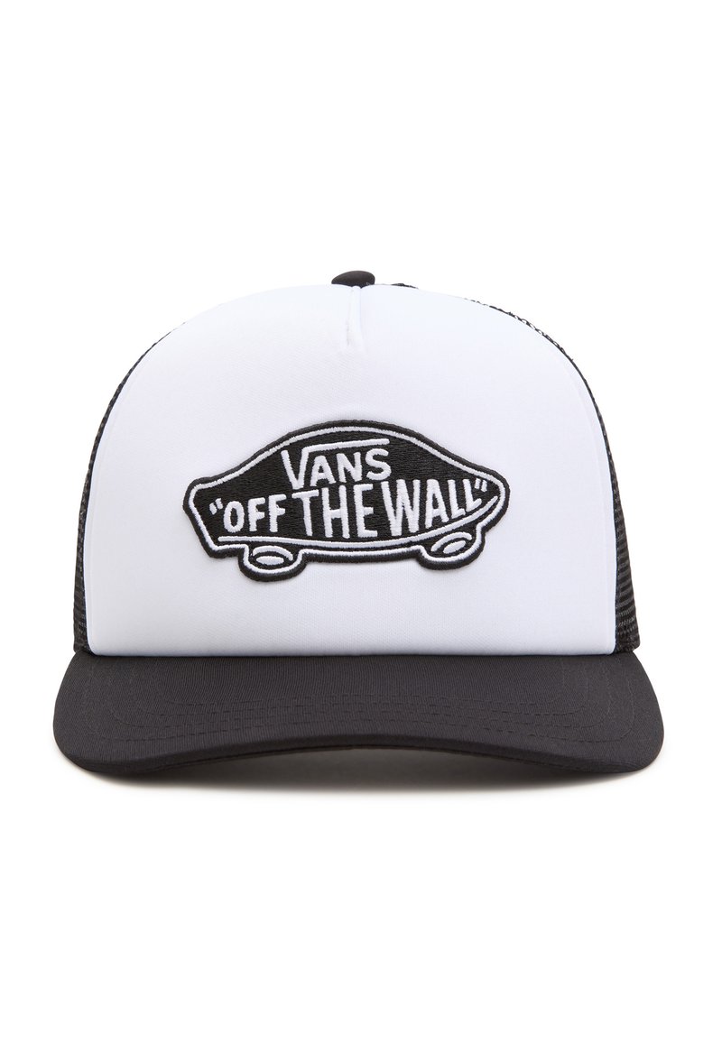 Vans CLASSIC PATCH CURVED BILL TRUCKER Gorra black white/negro