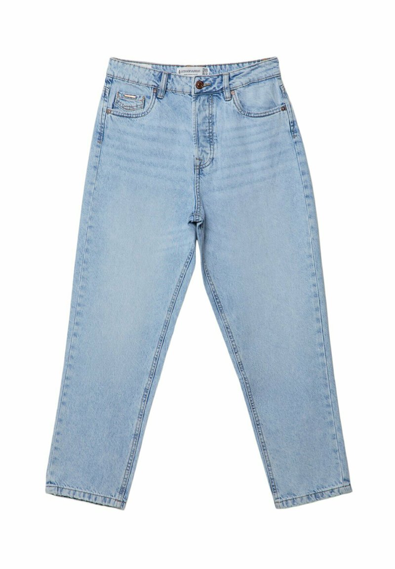 Stradivarius Relaxed fit jeans ruw denim/rawdenim Stradivarius Relaxed fit jeans ruw denim/rawdenim