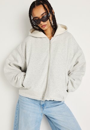 HOODIE - Ľahká bunda - grey melange
