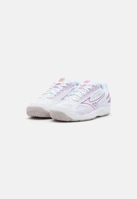 Mizuno CYCLONE SPEED 4 - Volleyballschuh - white/patrician purple/quince
