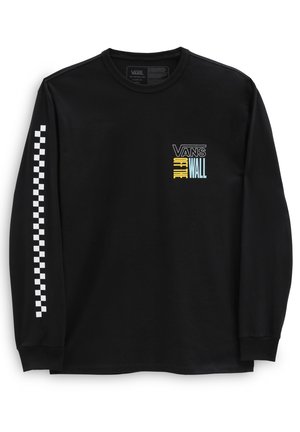 OFF THE WALL STACKED UP LS - Maglietta a manica lunga - black