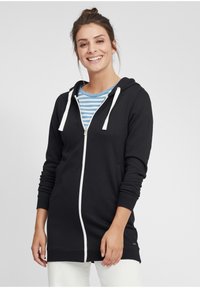 Oxmo - OXOLINDA - Kapuzensweatjacke - Felpa con zip - black Immagine in miniatura 1