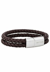 SIMPLICITAS - Brăţară - brown and silver coloured
