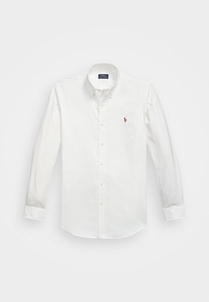 CUSTOM FIT STRETCH OXFORD SHIRT - Shirt - white