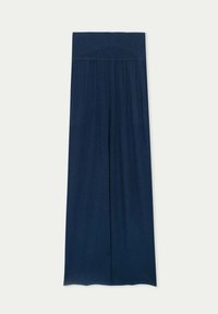 WEITE KASCHMIRHOSE - Stoffhose - dark blue