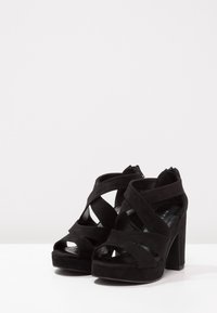 New Look Sandales à talons hauts - black