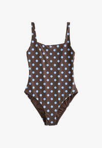 Sélectionné, chocolate brown blue spot
