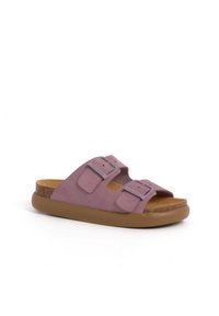 Scholl NOELLE CHUNKY - Pantolette flach - pink