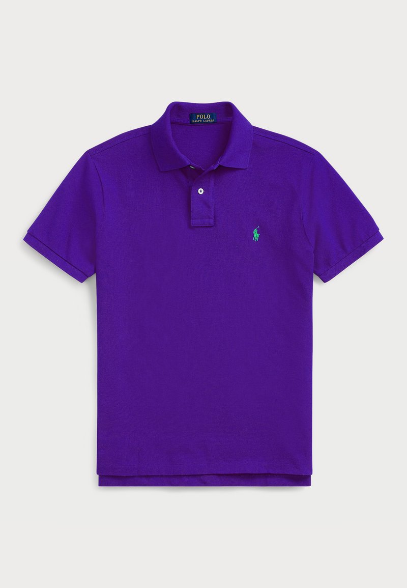 Ralph Lauren Slim Fit Mesh Polo Shirt Moradas En Polo Ralph Lauren