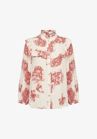 Selected, offwhite red flower