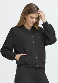 Fransa Bomber stiliaus striukė - black