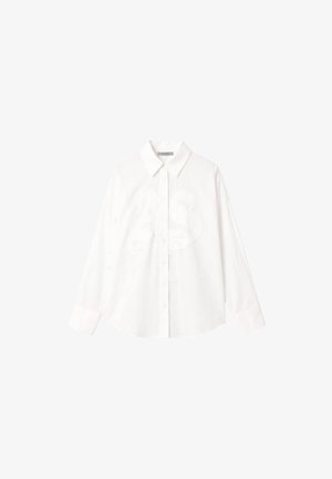AllSaints, SPARROW EMB SHIRT - Hemdbluse - optic white