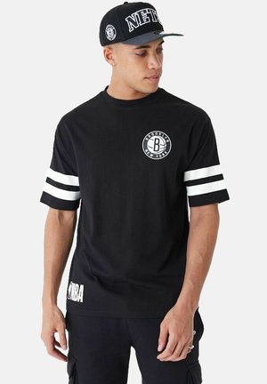 BACK BROOKLYN NETS - Print T-shirt - noir