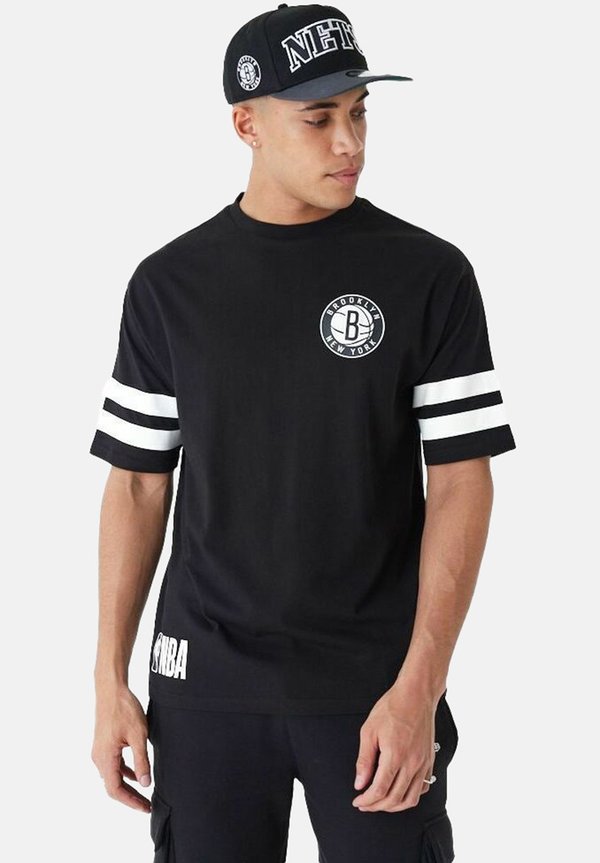 BACK BROOKLYN NETS - T-Shirt print - noir