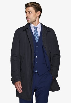 Parka - blue solid
