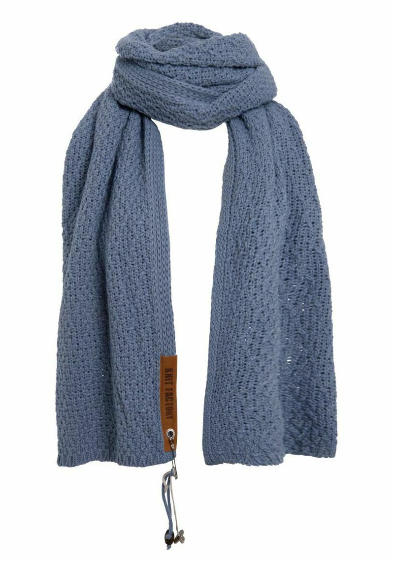 Knit Factory LUNA - Sjaal - indigo