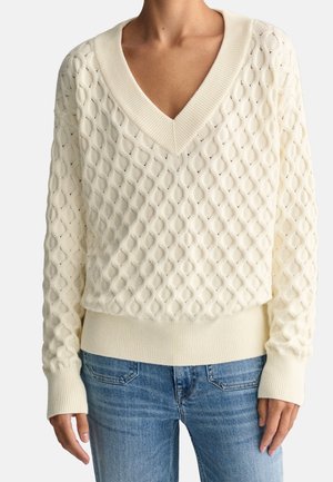 Strickpullover - off-white