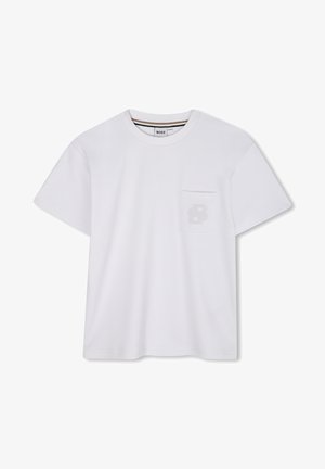 BOSS Kidswear JUNIOR SHORT SLEEVES TEE - Basic póló - white