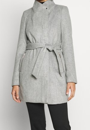 Klassischer Mantel - light grey