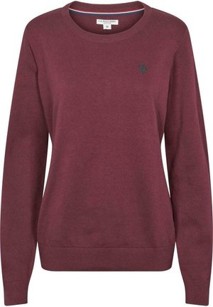 Jersey de punto - bordeaux