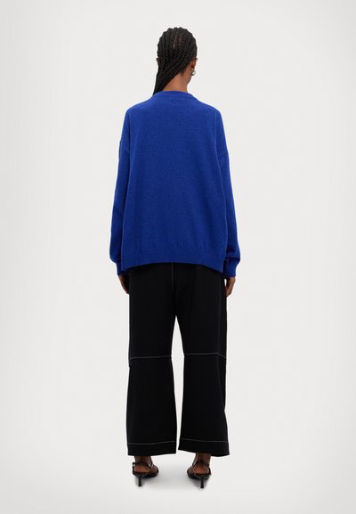 Henrik Vibskov HORSE HEAD JUMPER - Stickad tröja - blue