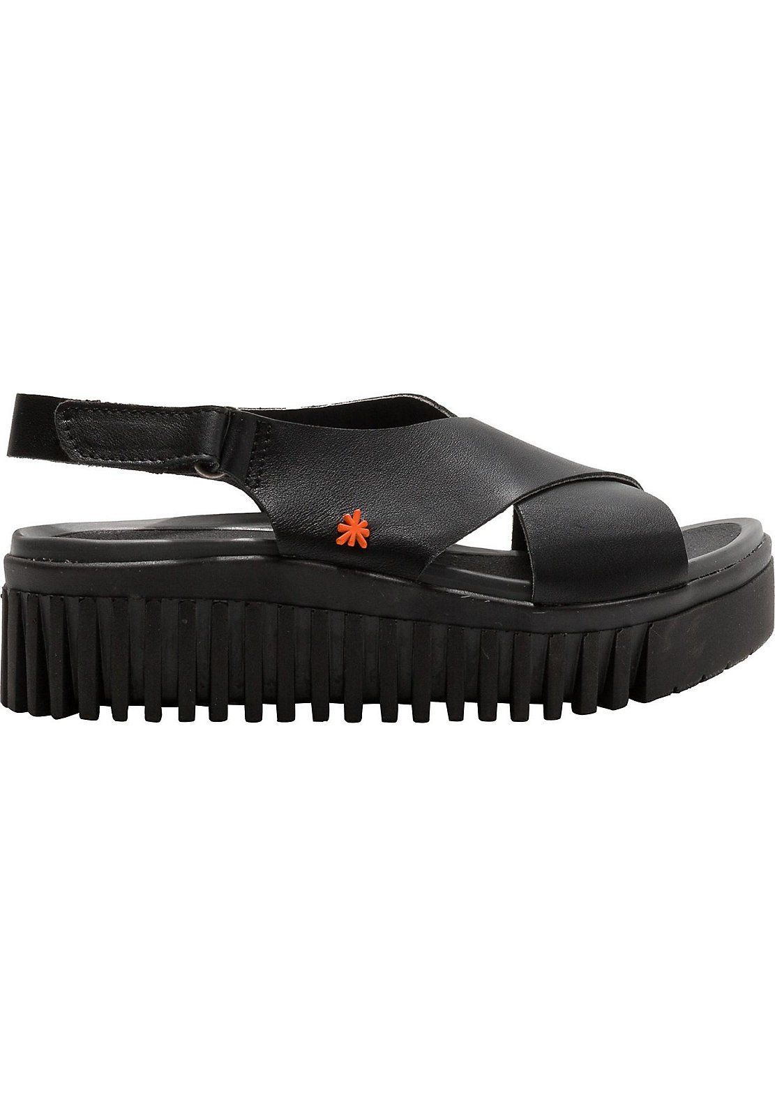 Art BRIGHTON KLASSISCHE Platform sandals schwarz/black Zalando