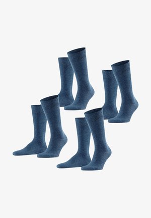 FALKE, SWING 4 PACK - Sokken - navyblue m