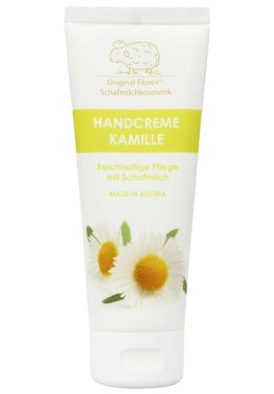 HANDCREME KAMILLE MIT SCHAFMILCH OHNE PALMÖL - Hand cream - weiß