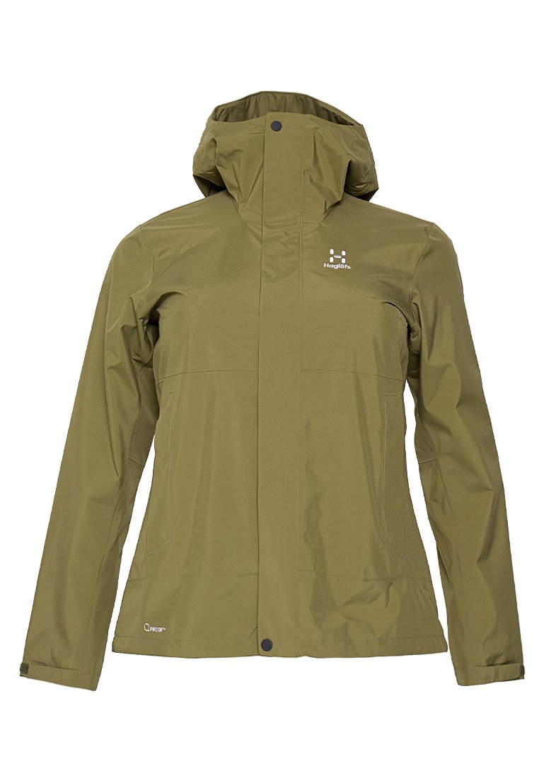 Haglöfs Hardshell-jas groen Haglöfs Hardshell-jas groen