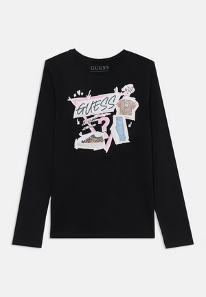 Guess, KIDS TEENS LS T-SHIRT - Top s dlhým rukávom - jet black