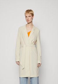 Vero Moda Tall - VMLIVA LONG TIE - Klasični plašč - oatmeal Miniaturna slika 1