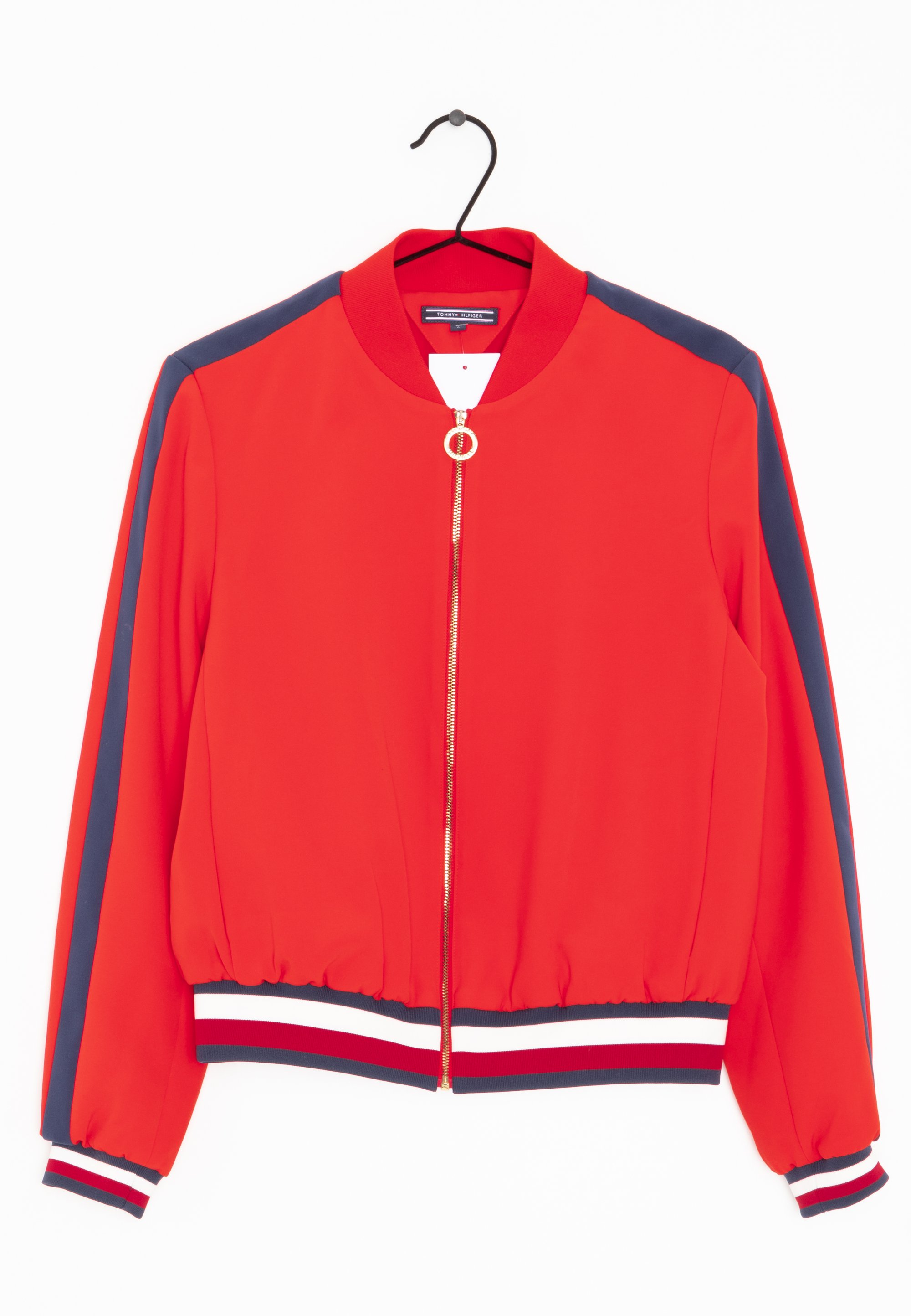 tommy hilfiger red bomber jacket