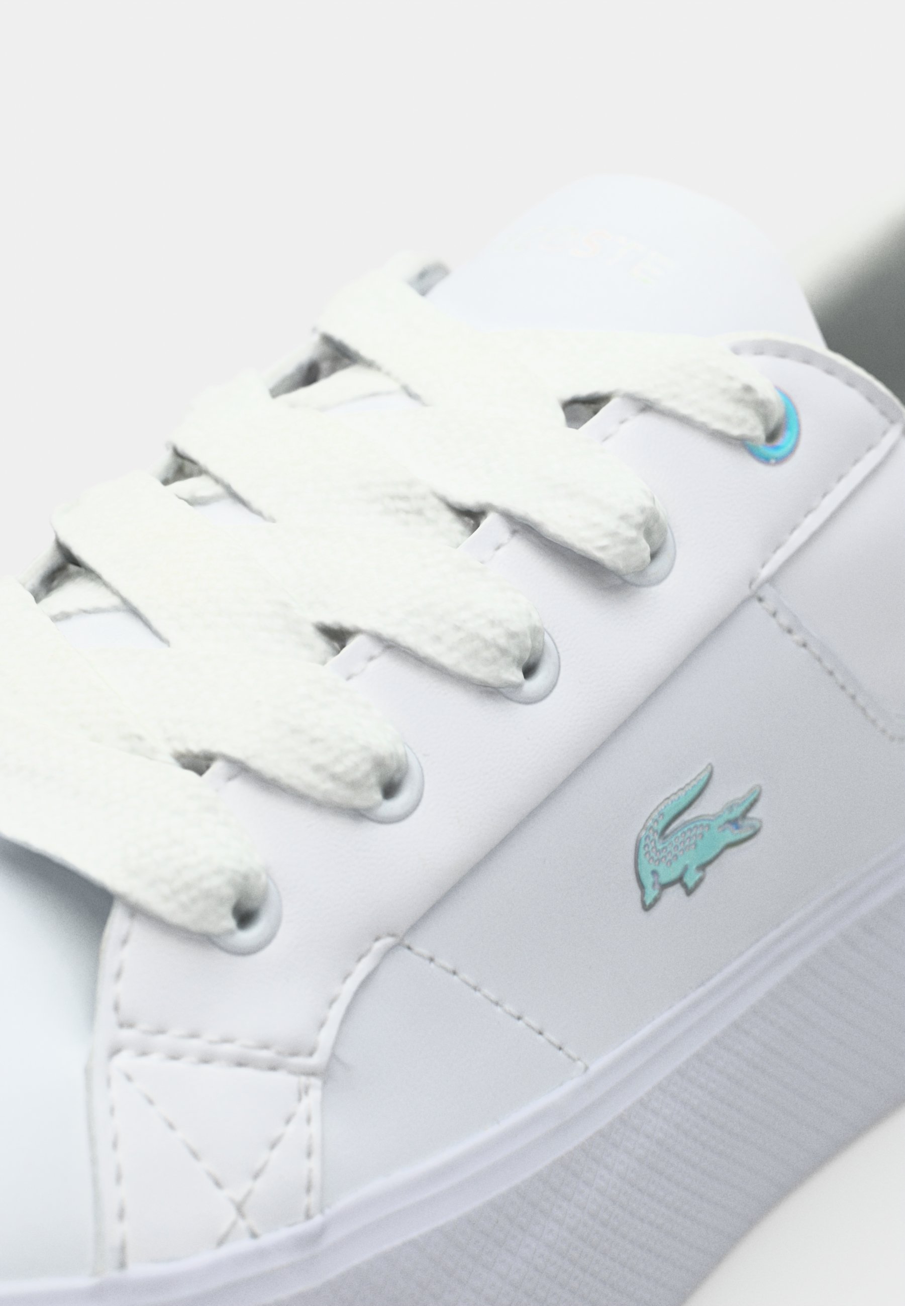 Lacoste ZIANE PLATFORM 124 - Sneakersy niskie/biały - Zalando.pl
