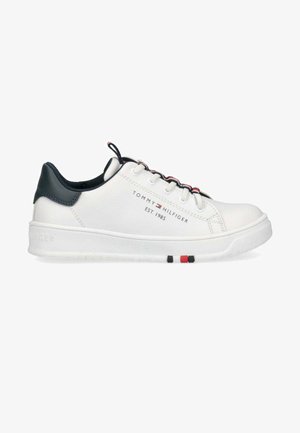CON LOGO E - Sneakers laag - bianco