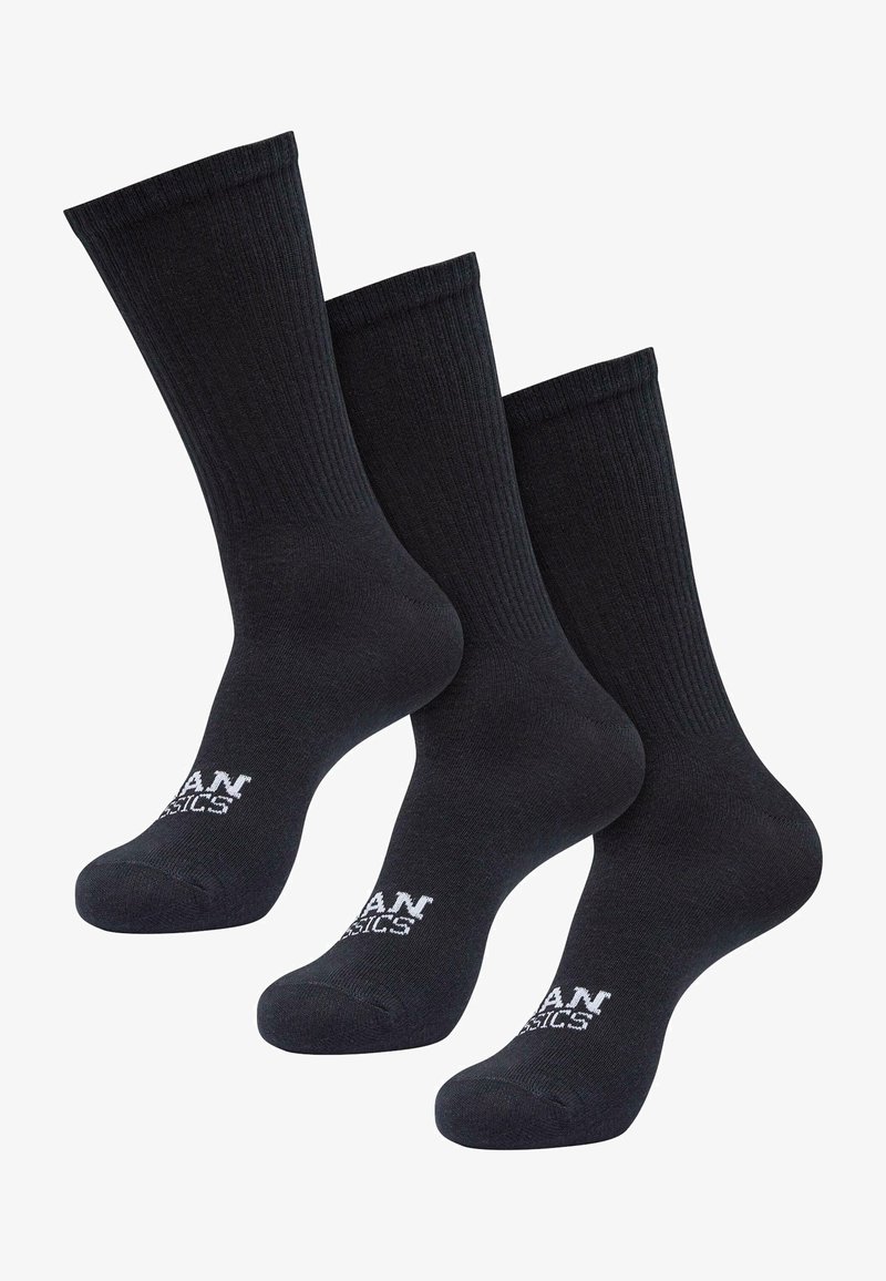 Urban Classics 3 PACK - Strømper - black