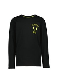 MESSI JIQUEL - Μπλούζα με μακριά μανίκια - deep black