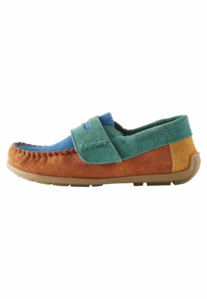 Next Wide Fit Moccasins With Touch & Close Fastening - Mokasíny - multi bright