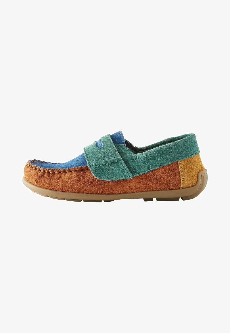 Next Wide Fit Moccasins With Touch & Close Fastening - Mokasíny - multi bright