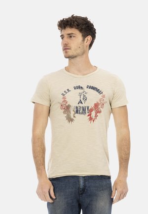 T-shirt imprimé - sand
