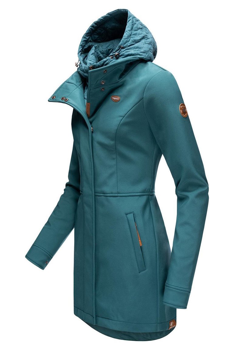 Zalando Petrolfarbene Winterjacke Wintermantel Petrol Petrol