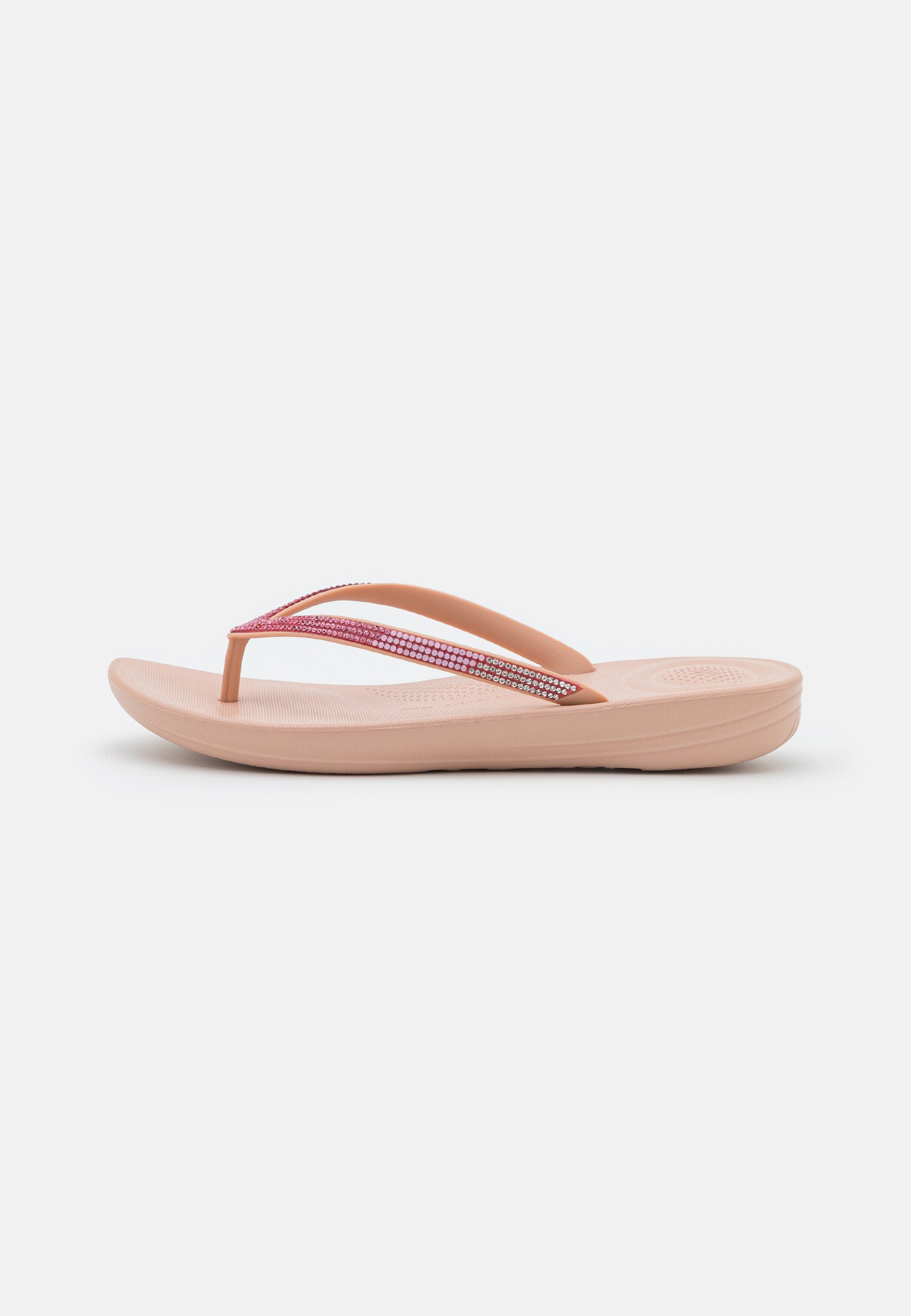 FitFlop IQUSHION OMBRE SPARKLE - Teensandalen - beige/roze - Zalando.nl