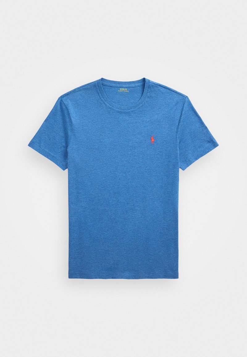 Polo Ralph Lauren CUSTOM SLIM FIT JERSEY CREWNECK T-SHIRT - Základné tričko - fresh surf heather